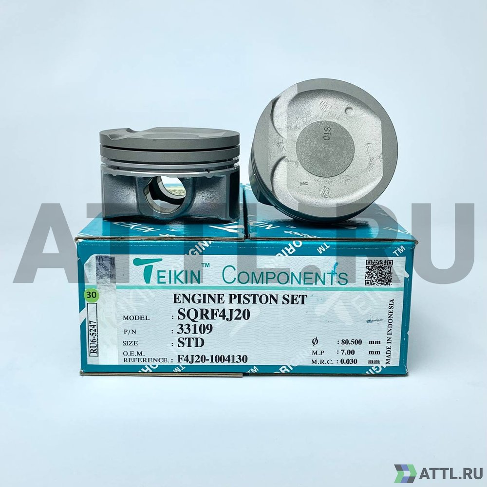 TEIKIN 33109 std Комплект поршней SQRF4J20 d80,5 STD 1,2-1,2-2