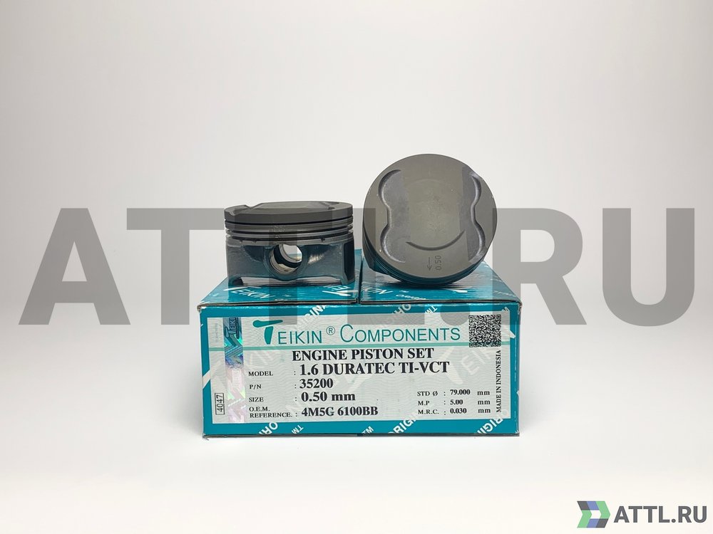 TEIKIN 35200 025 Комплект поршней 1.6 DURATEC TI-VCT d79+0.25 1,2-1,5-2