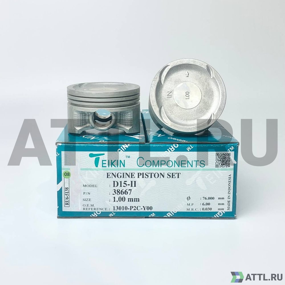 TEIKIN 38667 100 Комплект поршней D15-II