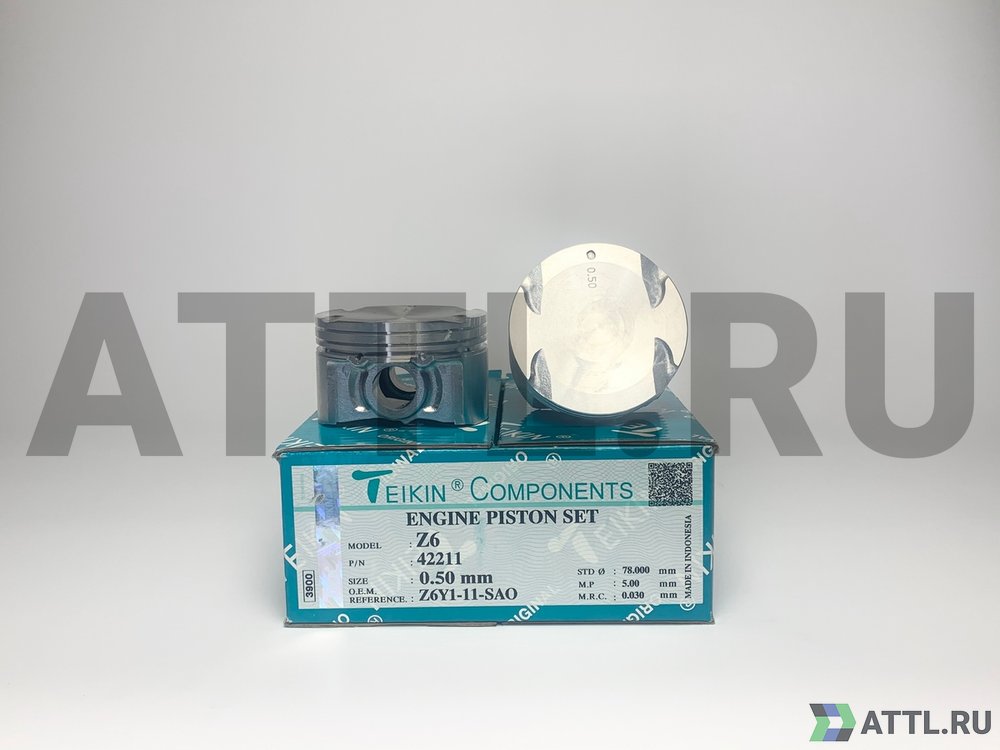 TEIKIN 42211 100 Комплект поршней Z6 d78+1.00 1,2-1,2-2,5
