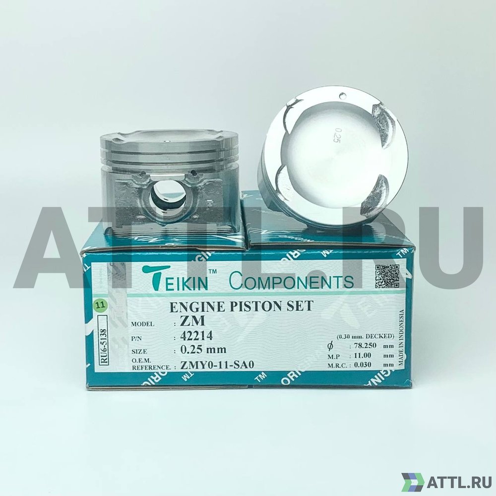 TEIKIN 42214 025 Комплект поршней ZM