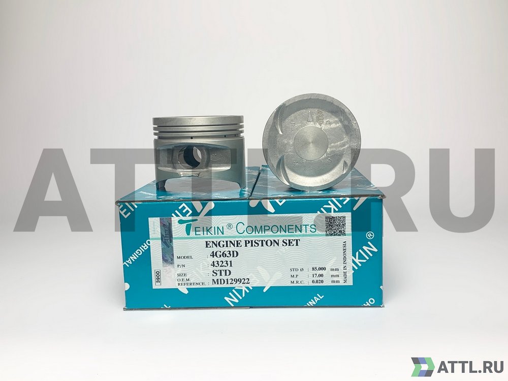 TEIKIN 43231 std Комплект поршней 4G63D