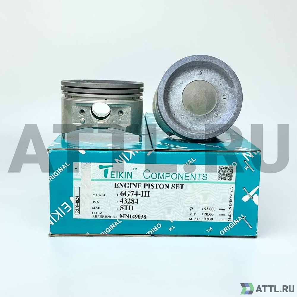 TEIKIN 43284 std Комплект поршней 6G74-III