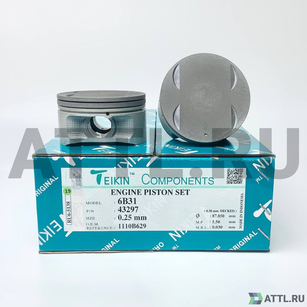 TEIKIN 43297 025 Комплект поршней 6B31