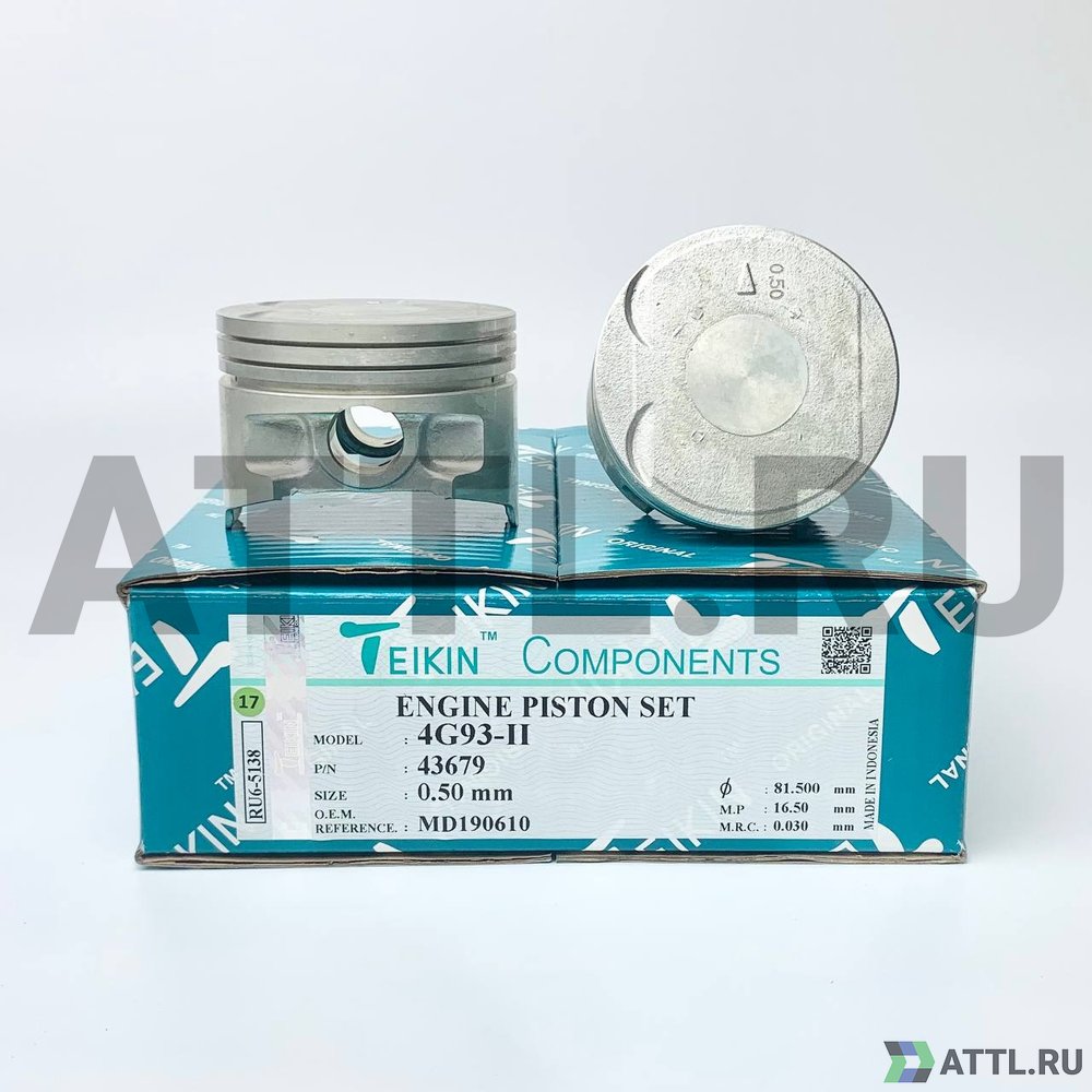 TEIKIN 43679 050 Комплект поршней 4G93-II