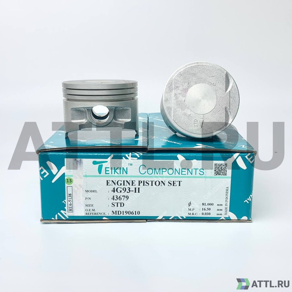 TEIKIN 43679 std Комплект поршней 4G93-II