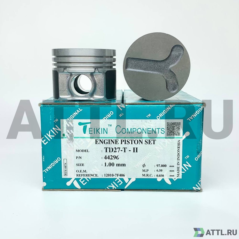 TEIKIN 44296 100 Комплект поршней TD27-T-II