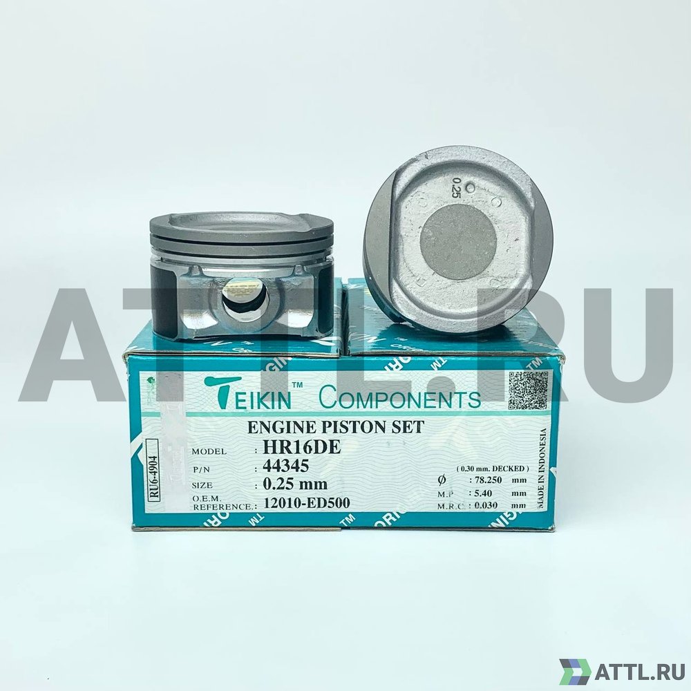 TEIKIN 44345 025 Комплект поршней HR16DE