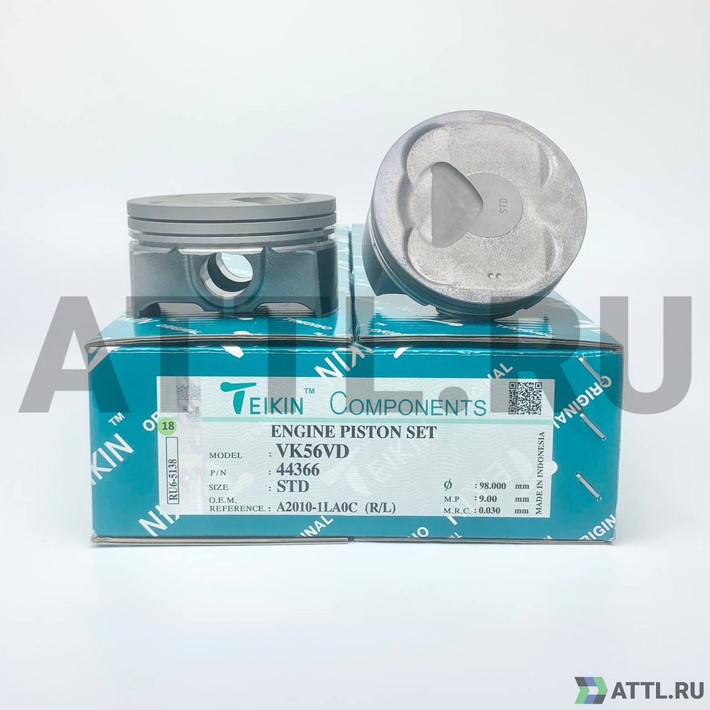 TEIKIN 44366 std Комплект поршней VK56VD