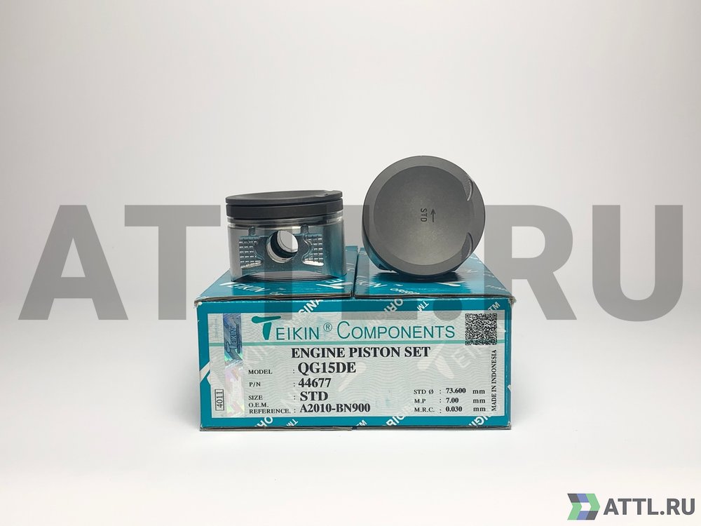 TEIKIN 44677 std Комплект поршней QG15DE