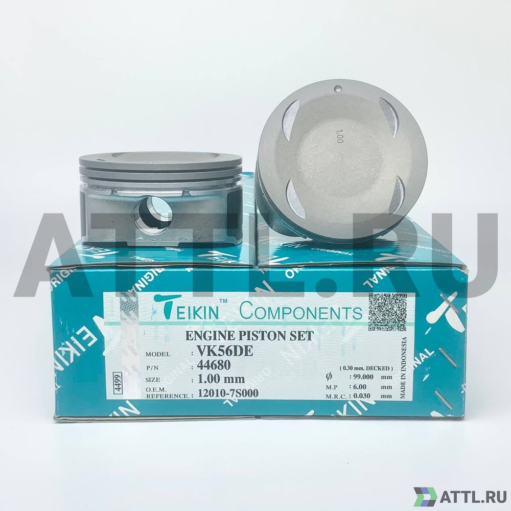 TEIKIN 44680 100 Комплект поршней VK56DE