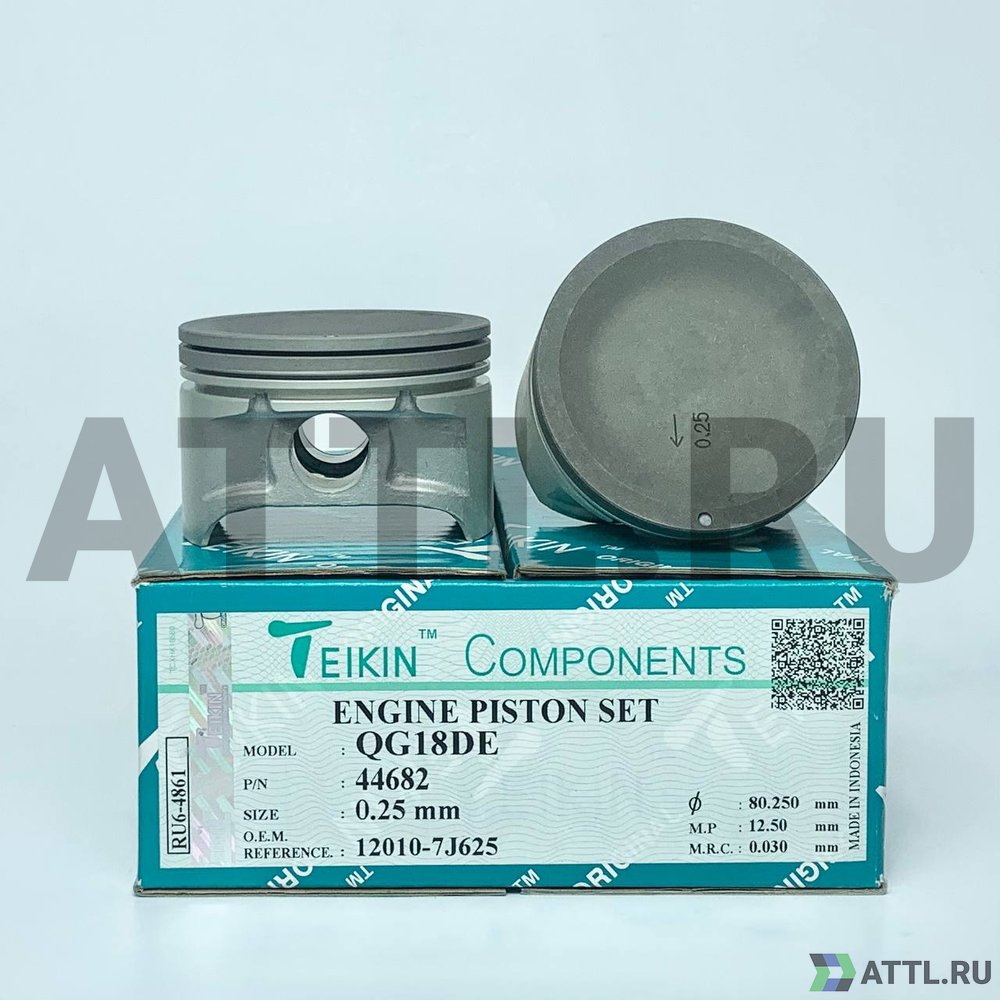 TEIKIN 44682 025 Комплект поршней QG18DE