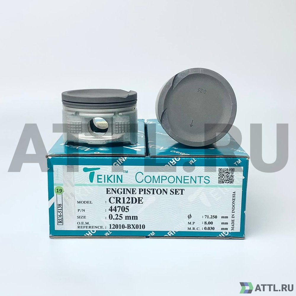 TEIKIN 44705 025 Комплект поршней CR12DE