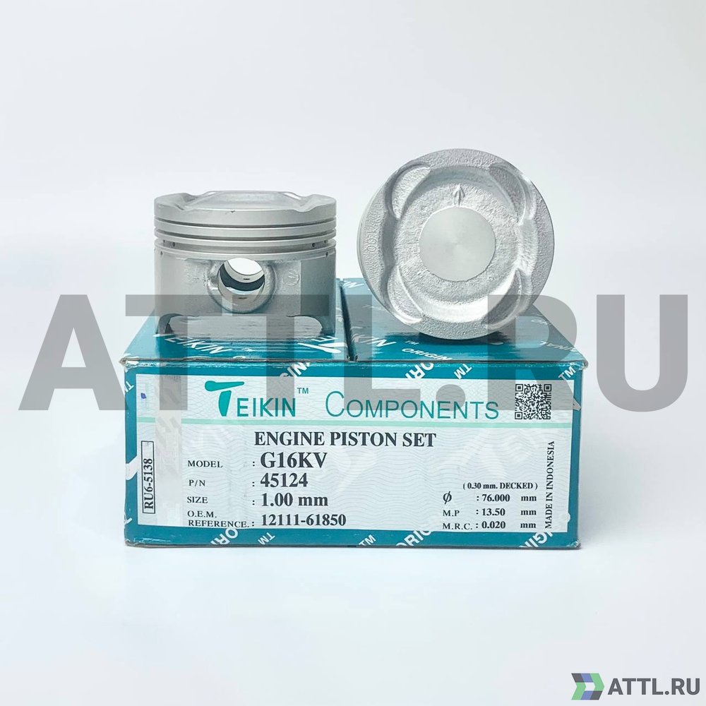 TEIKIN 45124 100 Комплект поршней G16