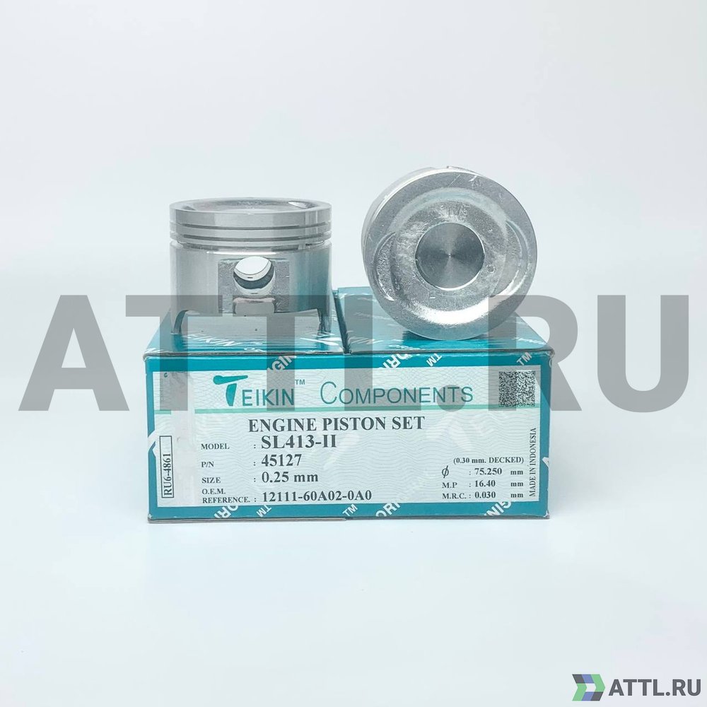 TEIKIN 45127 025 Комплект поршней SL413-II/G16A