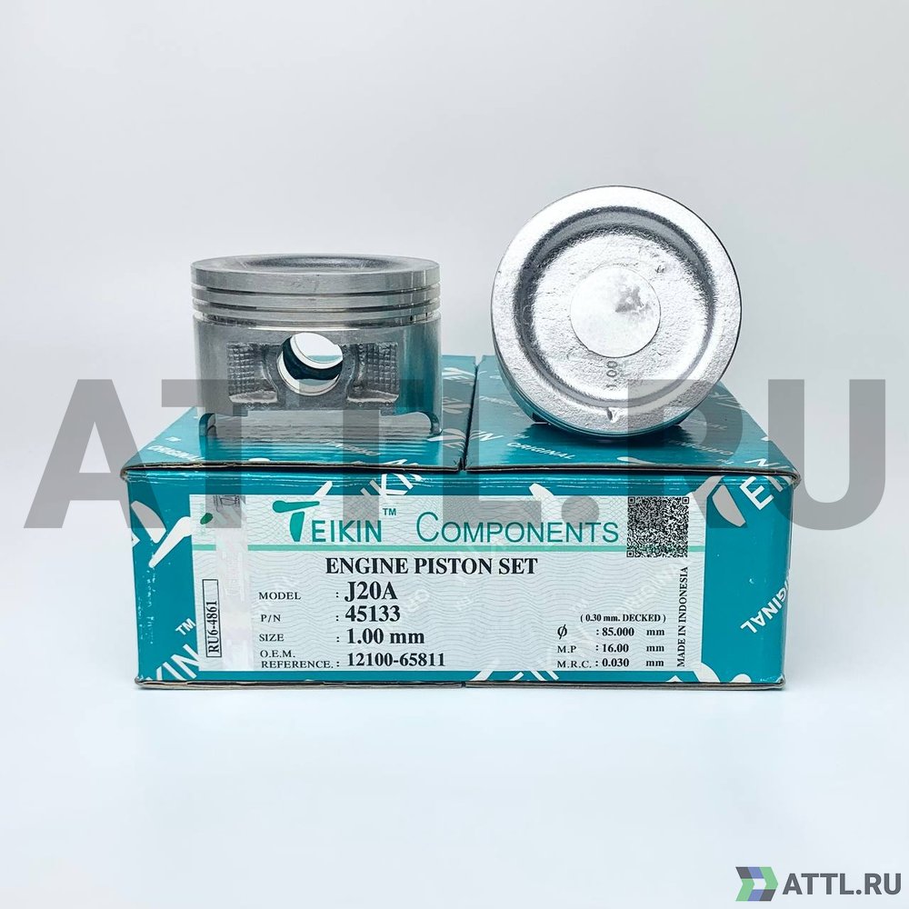 TEIKIN 45133 100 Комплект поршней J20A d84+1.00 1,2-1,5-2,5