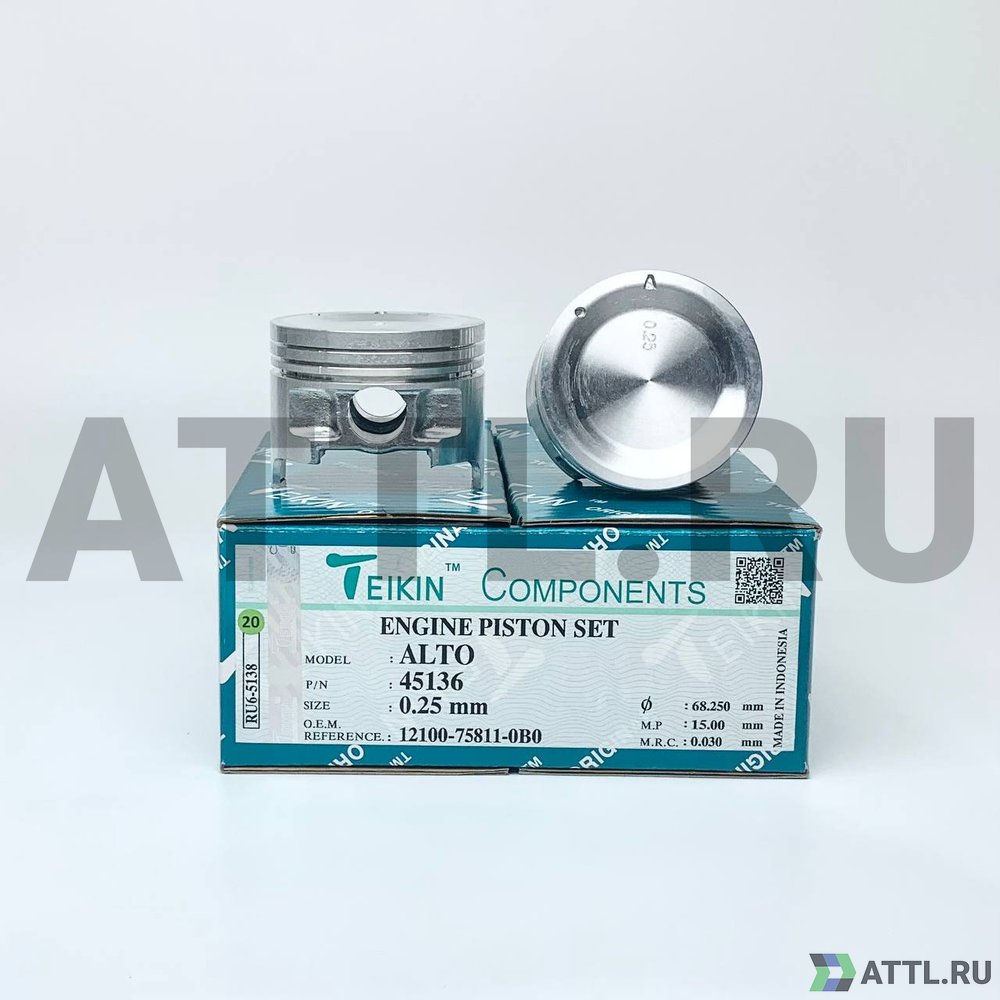 TEIKIN 45136 025 Комплект поршней K10A