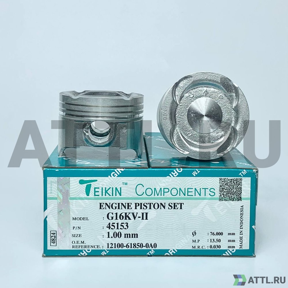 TEIKIN 45153 100 Комплект поршней G16KV-II