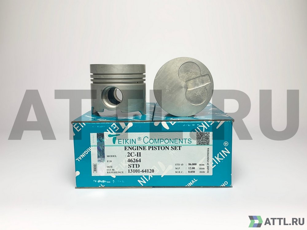 TEIKIN 46264 std Комплект поршней 2C-II, 2CT LATE