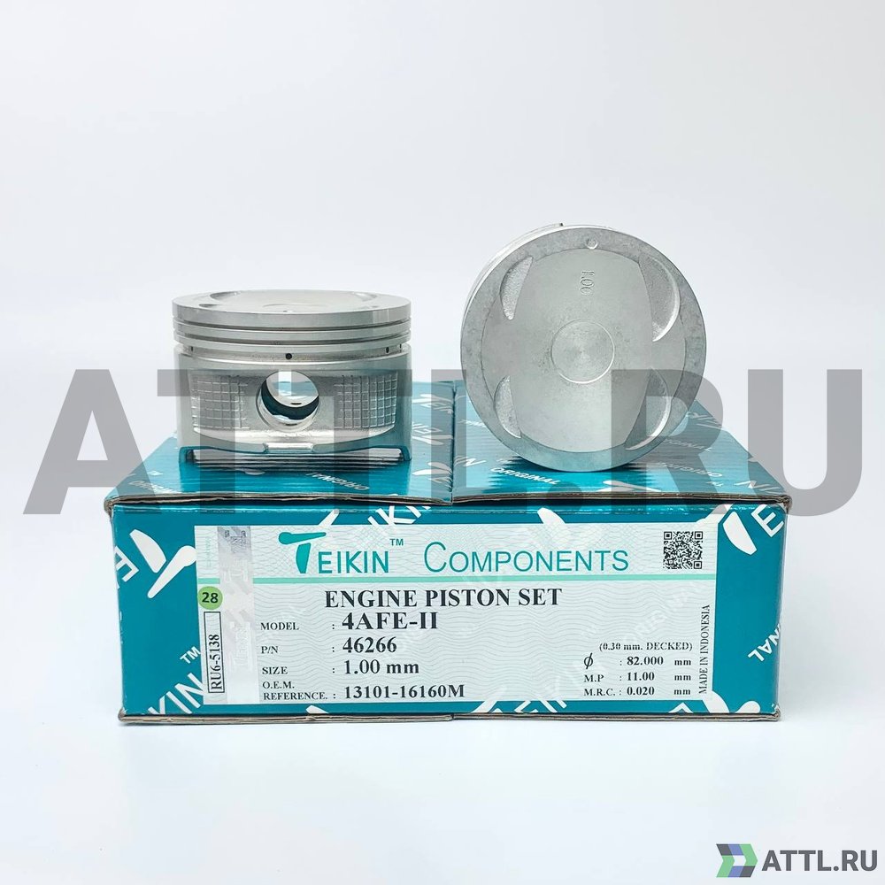 TEIKIN 46266 100 Комплект поршней 4A-FE-II, 4AG