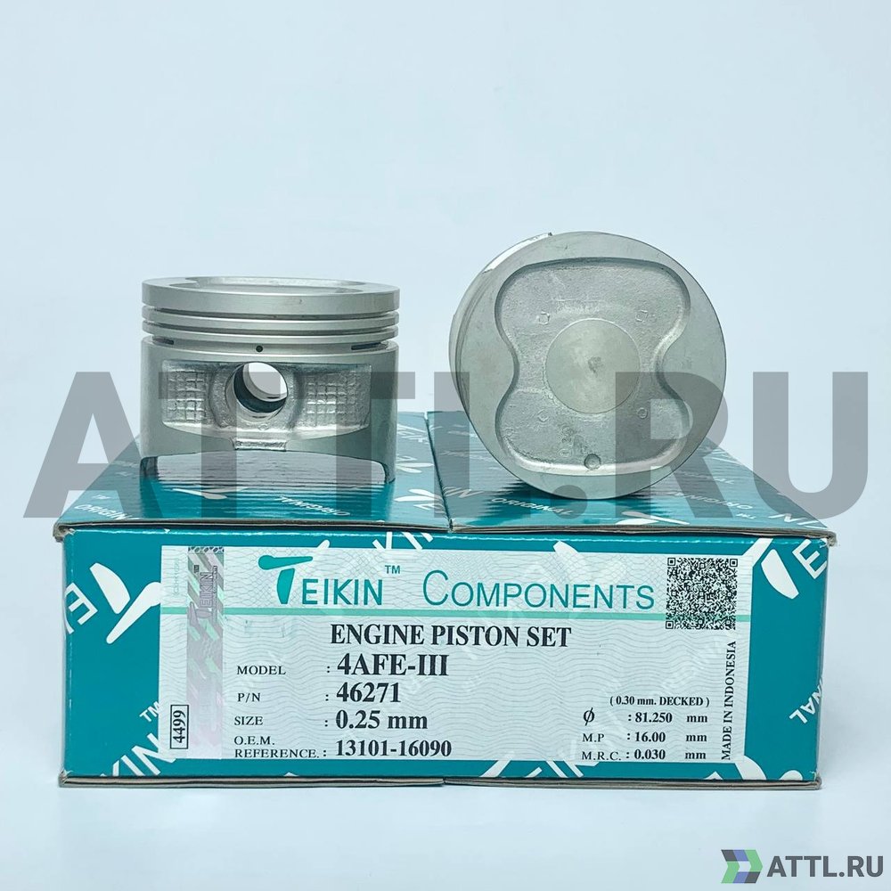 TEIKIN 46271 025 Комплект поршней 4A-FE-III
