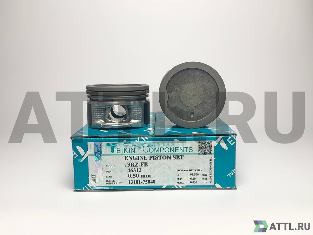 TEIKIN 46312 050 Комплект поршней 3RZ-FE, 3RZ-FZ