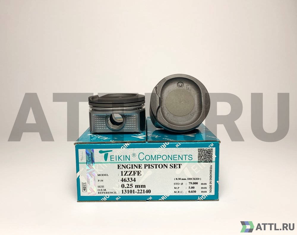 TEIKIN 46334 025 Комплект поршней 1ZZ-FE