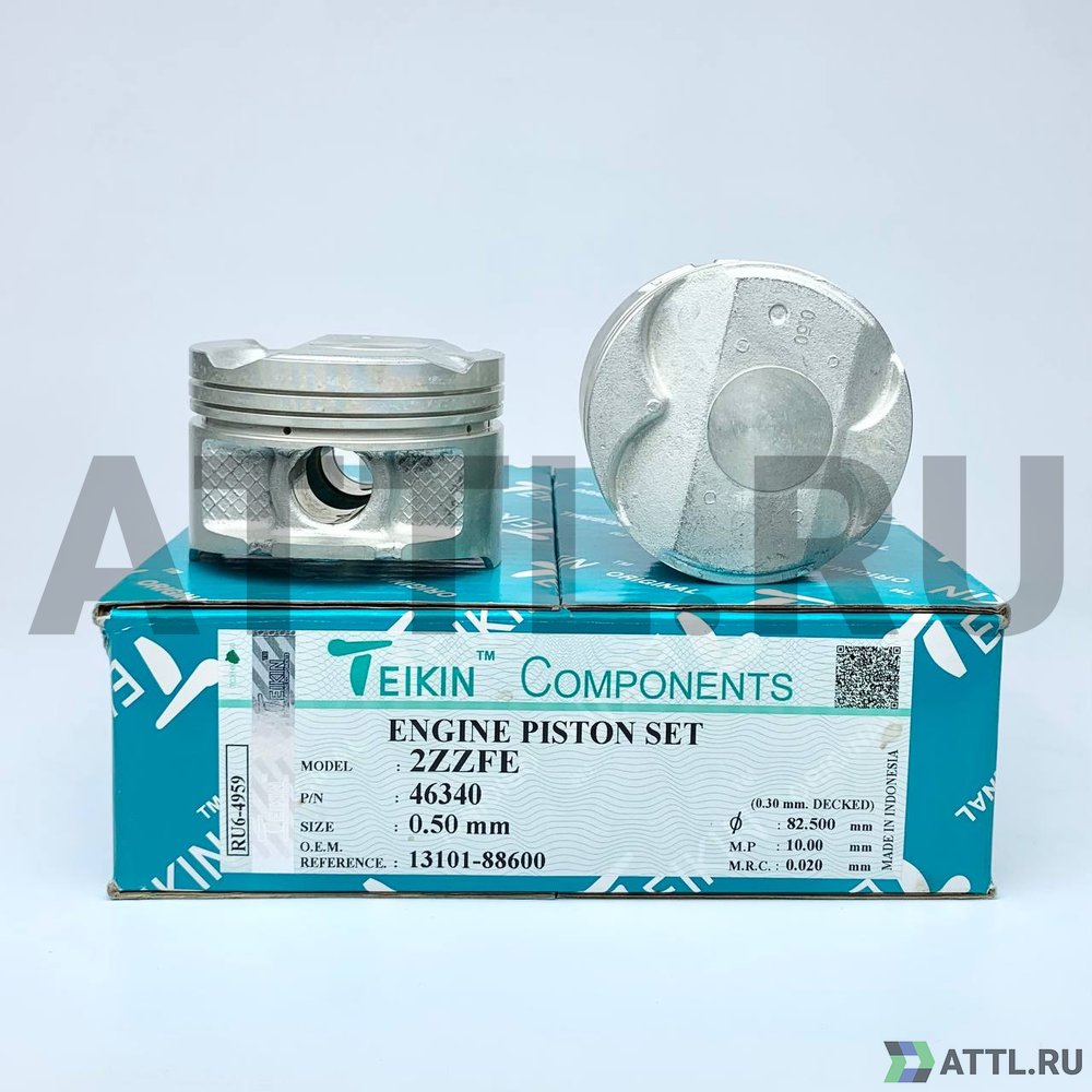 TEIKIN 46340 050 Комплект поршней 2ZZ-FE