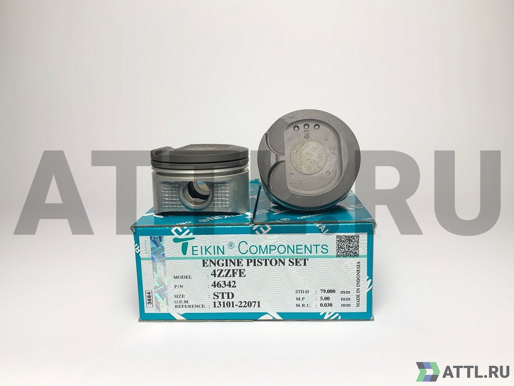TEIKIN 46342 std Комплект поршней 4ZZ-FE