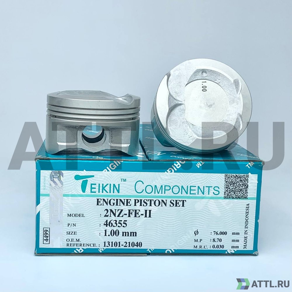 TEIKIN 46355 100 Комплект поршней 2NZ-FE