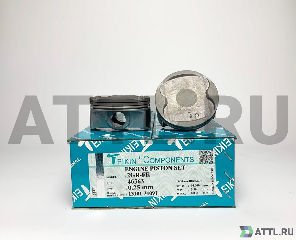 TEIKIN 46363 025 Комплект поршней 2GR-FE