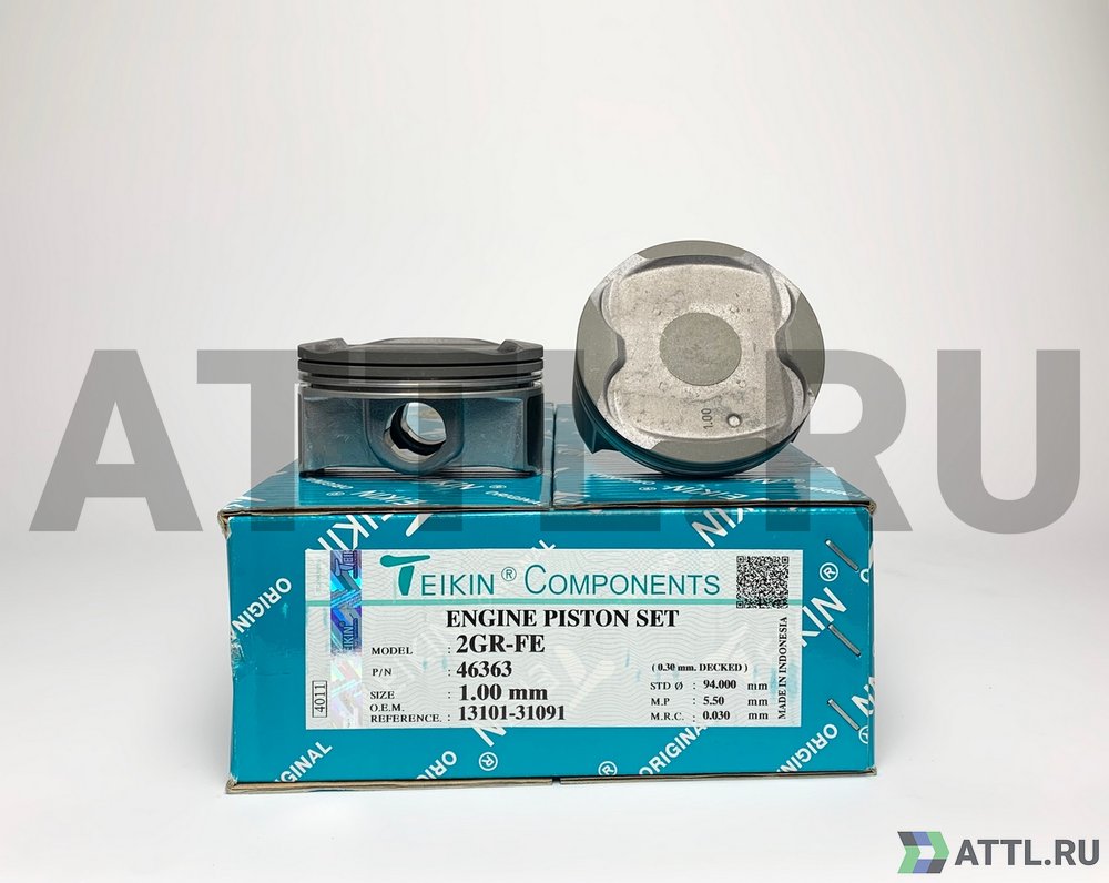 TEIKIN 46363 100 Комплект поршней 2GR-FE