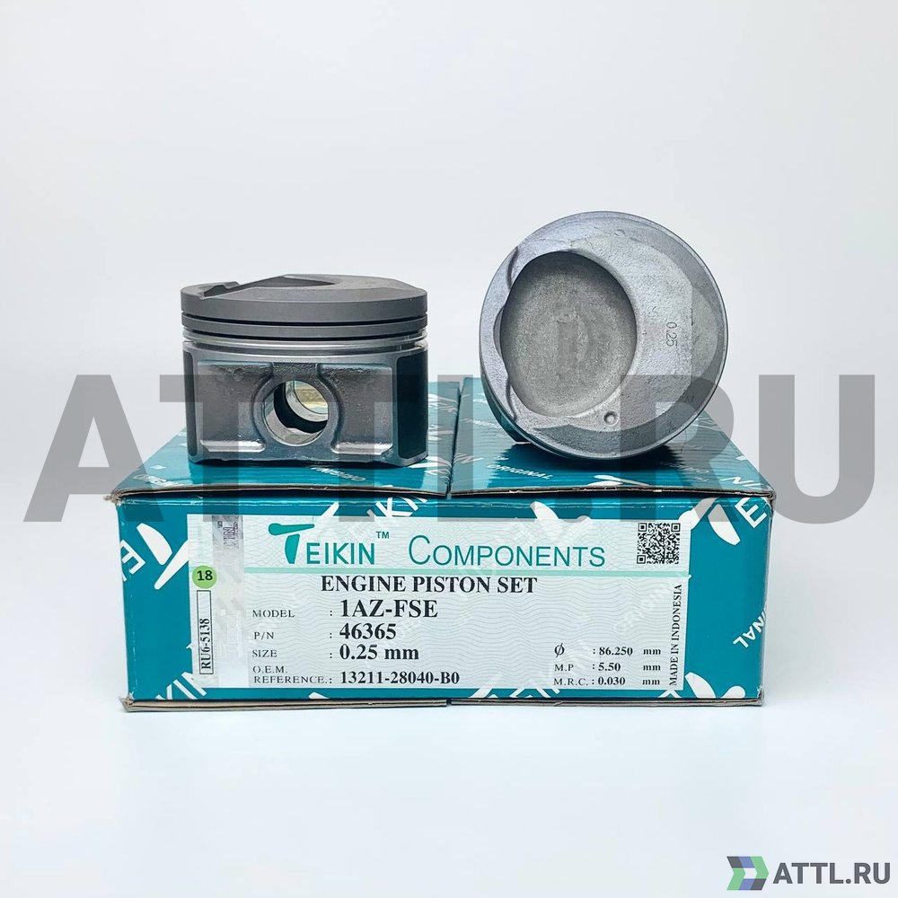 TEIKIN 46365 025 Комплект поршней 1AZ-FSE