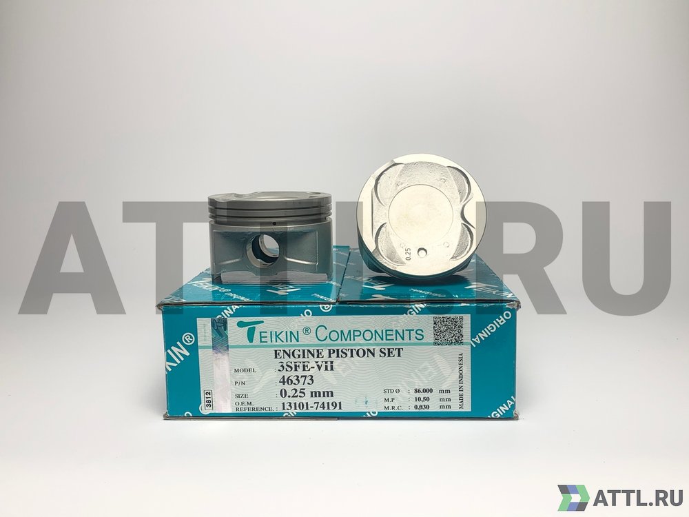 TEIKIN 46373 025 Комплект поршней 3SFE-VII