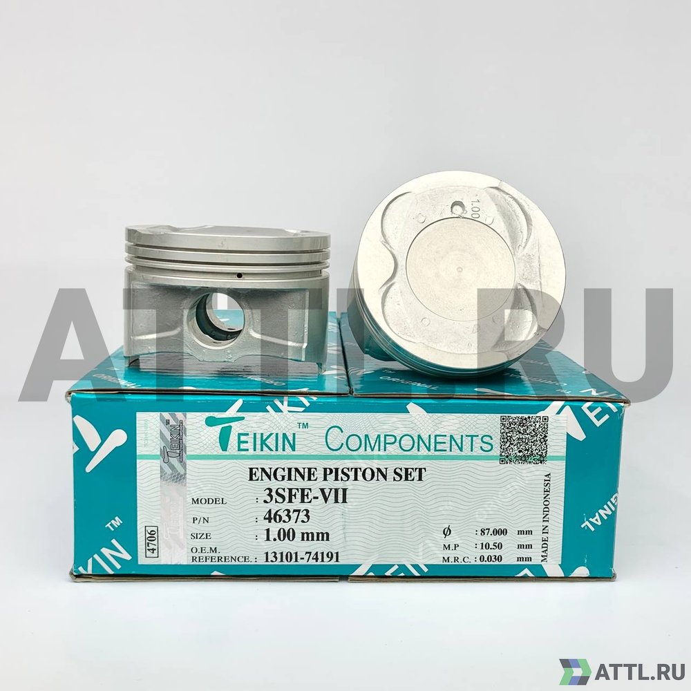 TEIKIN 46373 100 Комплект поршней 3SFE-VII