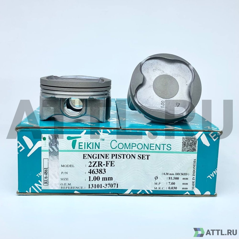 TEIKIN 46383 100 Комплект поршней 2ZR-FE