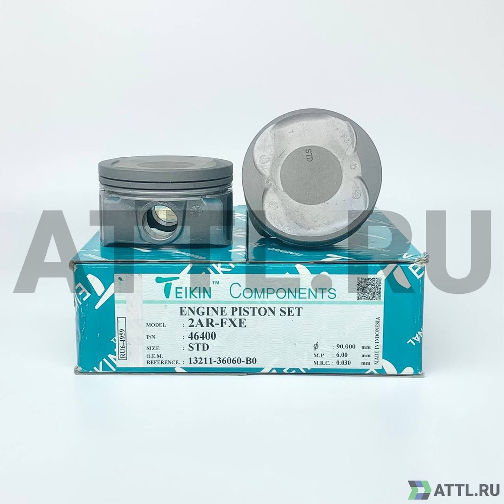 TEIKIN 46400 std Комплект поршней 2AR-FXE