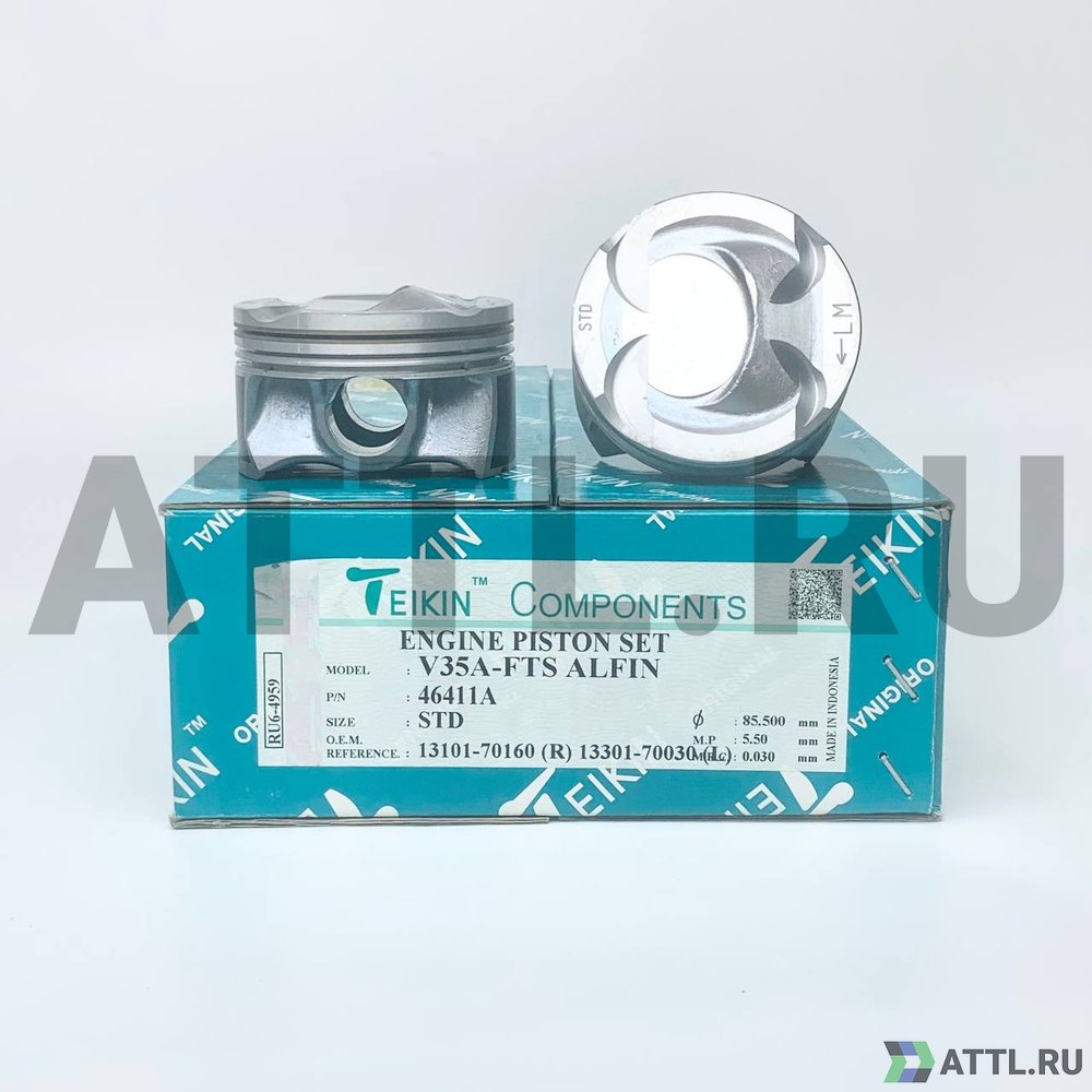 TEIKIN 46411A std Комплект поршней V35A-FTS