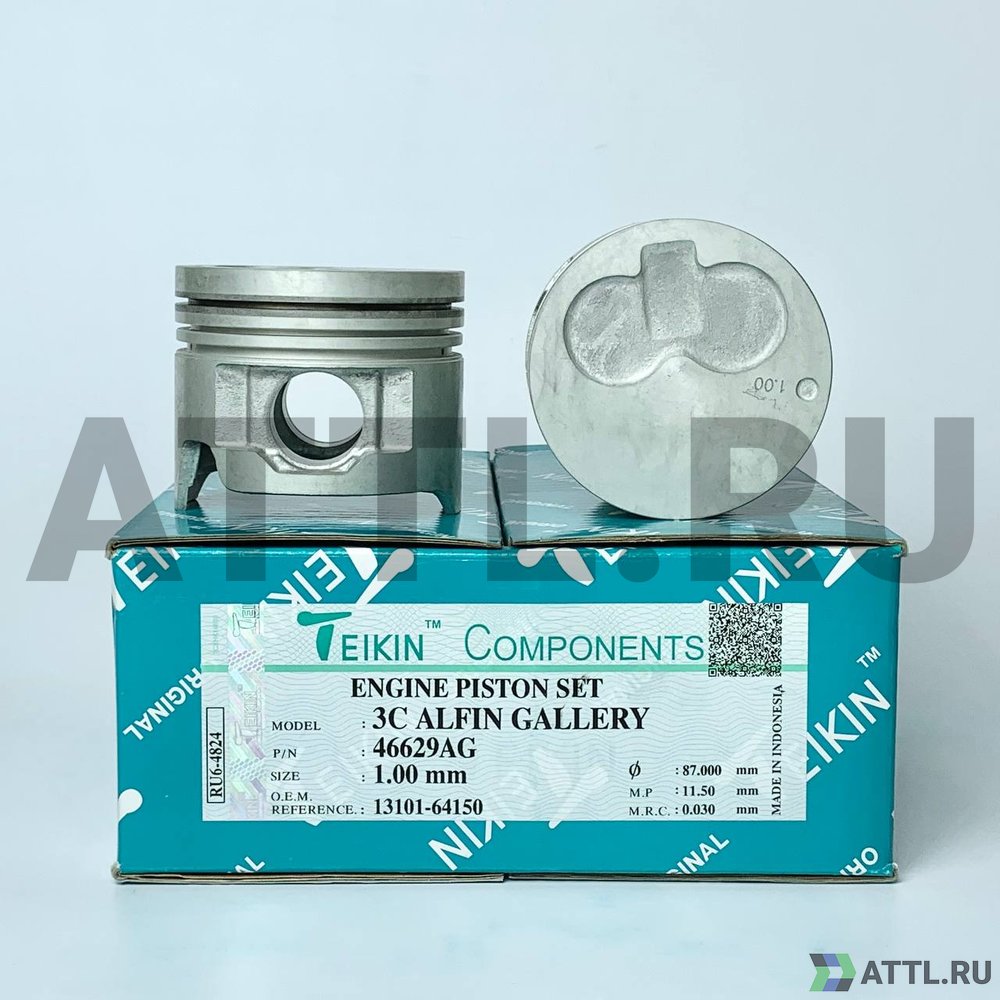 TEIKIN 46629AG 100 Комплект поршней 3C