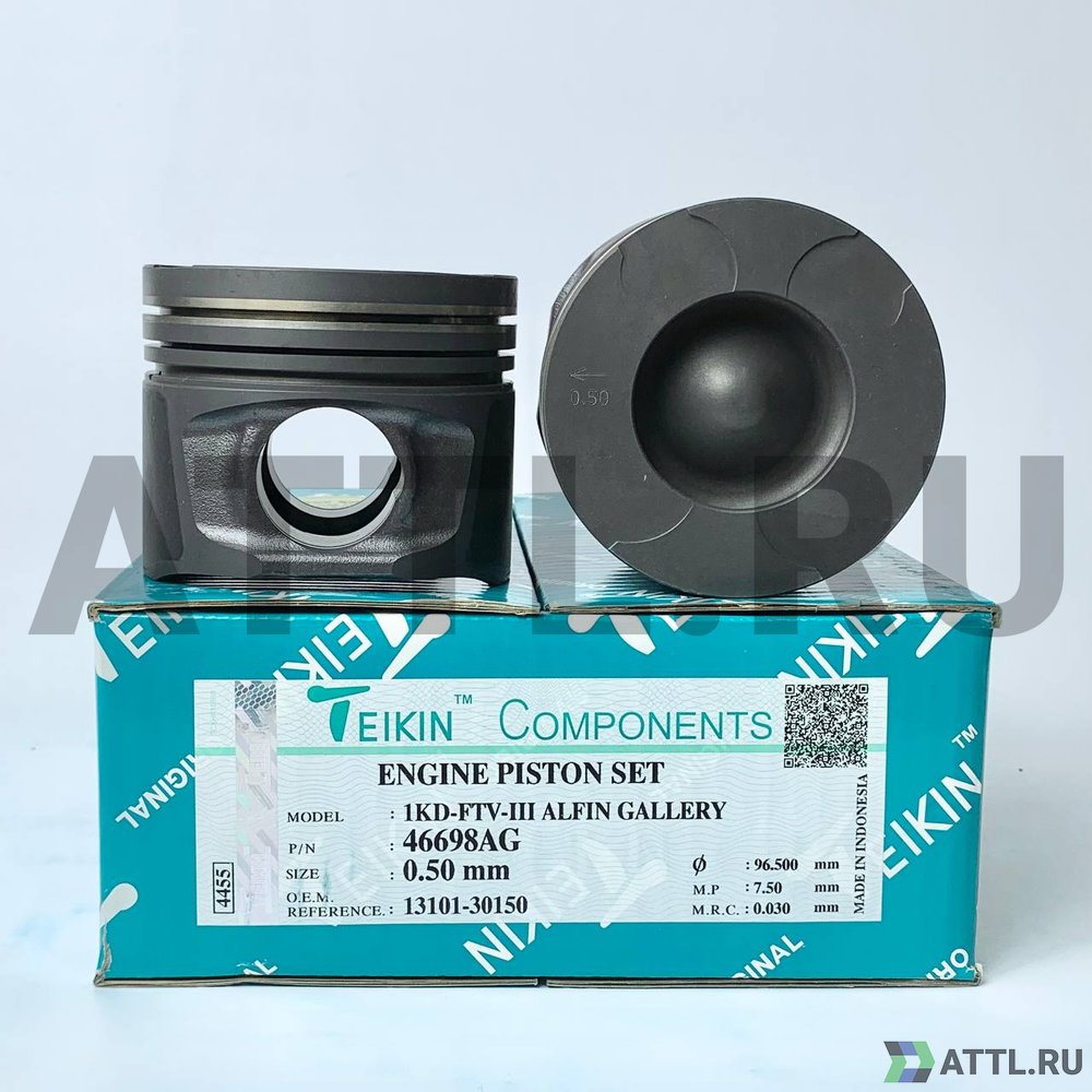 TEIKIN 46698AG 050 Комплект поршней 1KD-FTV-III