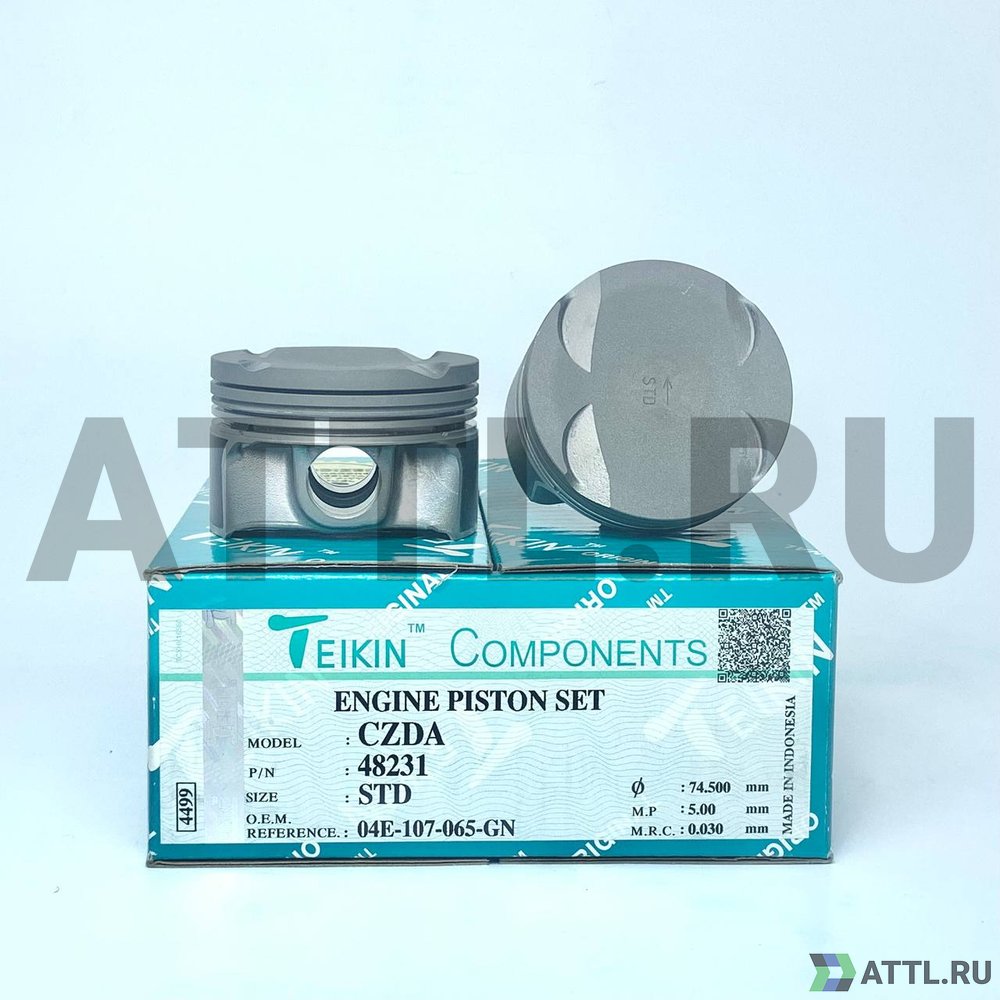 TEIKIN 48231 std Комплект поршней CZDA d74,5 STD 1,2-1,2-2