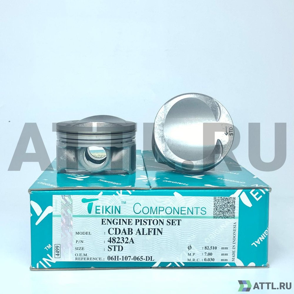 TEIKIN 48232A std Комплект поршней CDAB усиленный d82,51 STD 1,2-1,2-2