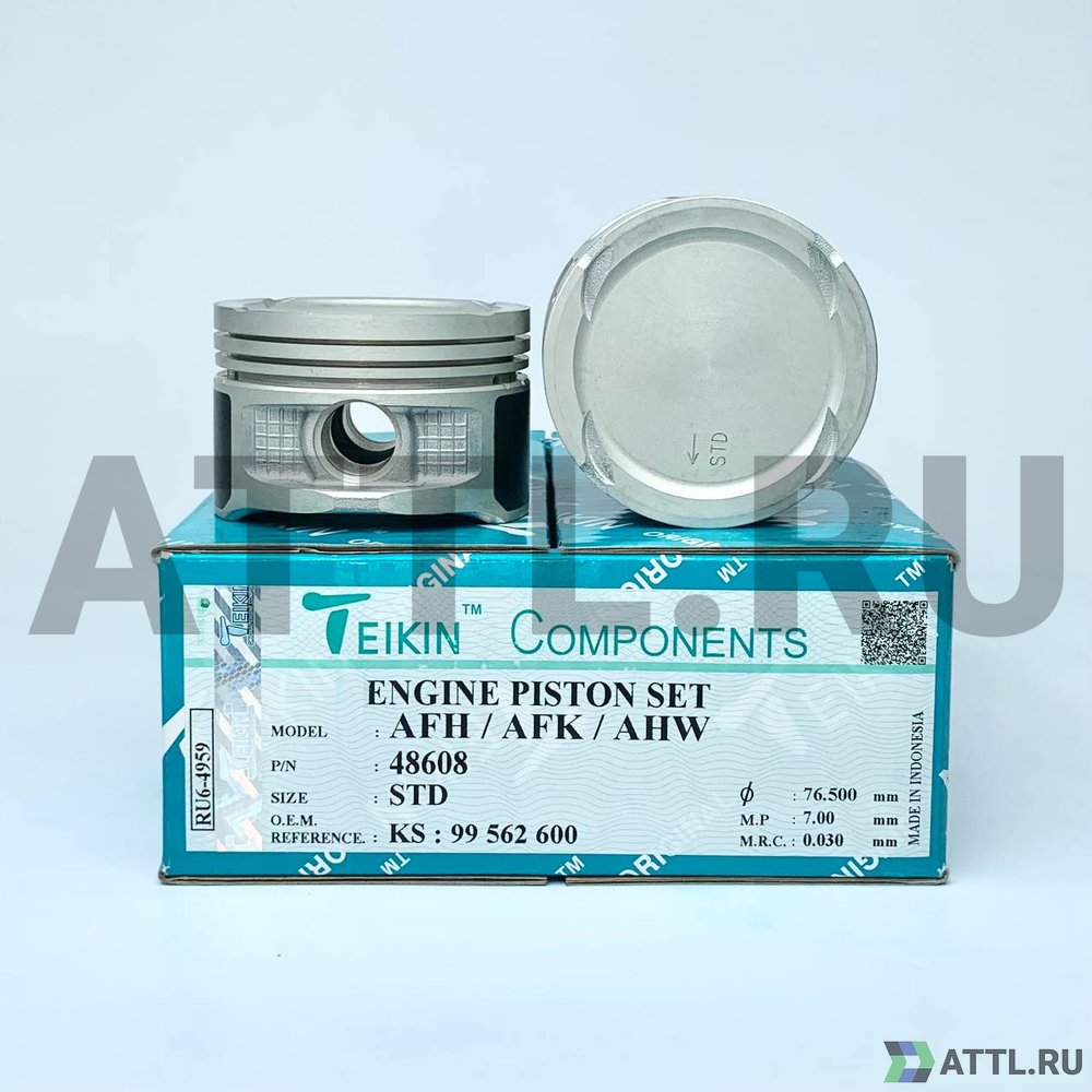 TEIKIN 48608 std Комплект поршней AFH,AFK,AHW d76,5 STD 1,2-1,5-2,5