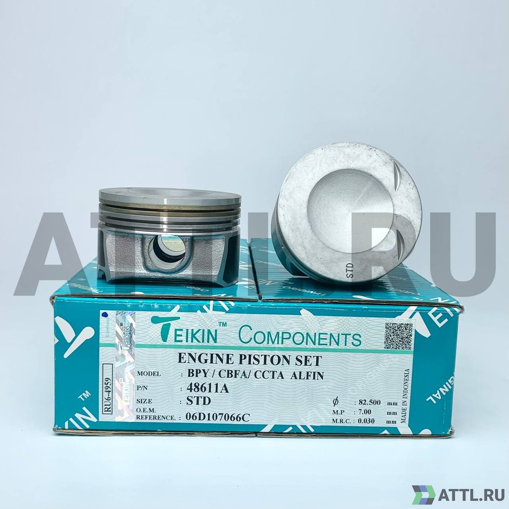 TEIKIN 48611A std Комплект поршней BPY,CBFA,CCTA усиленный d82,5 STD 1,2-1,5-2