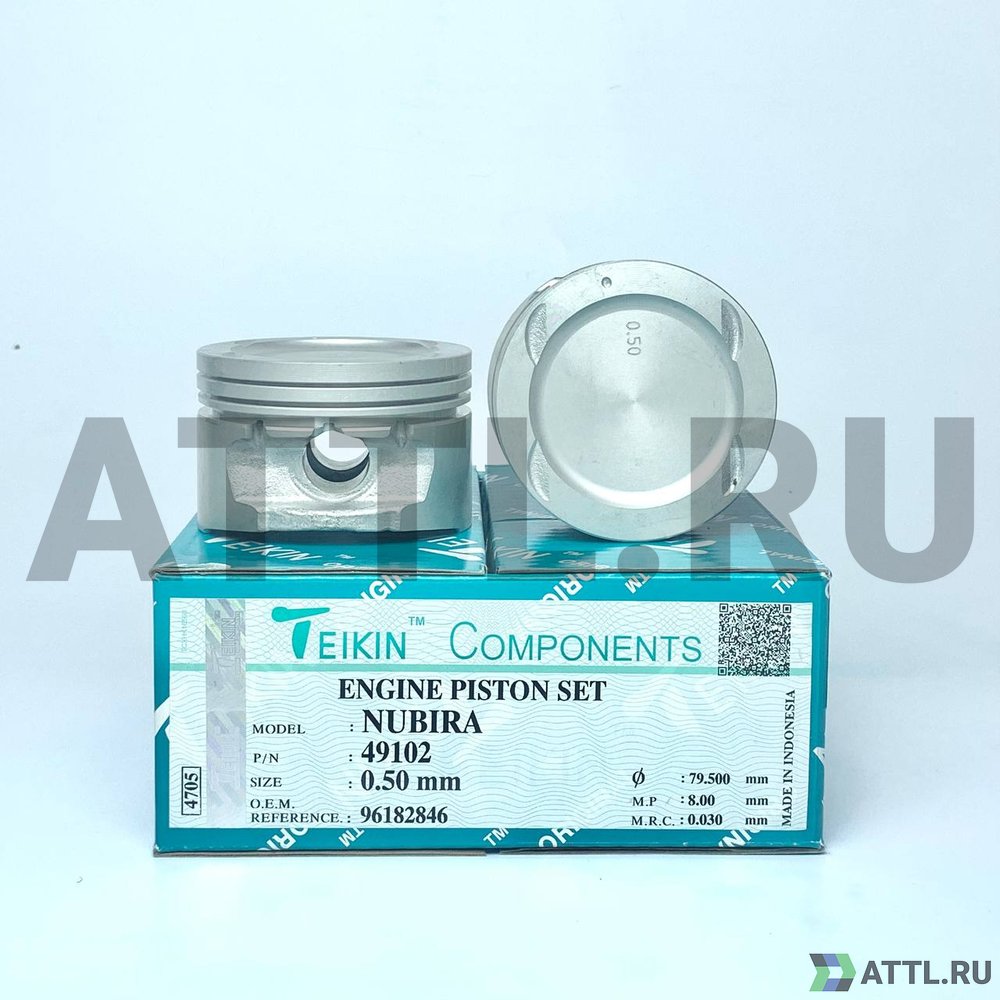 TEIKIN 49102 050 Комплект поршней NUBIRA d79+0.50 1,2-1,5-3