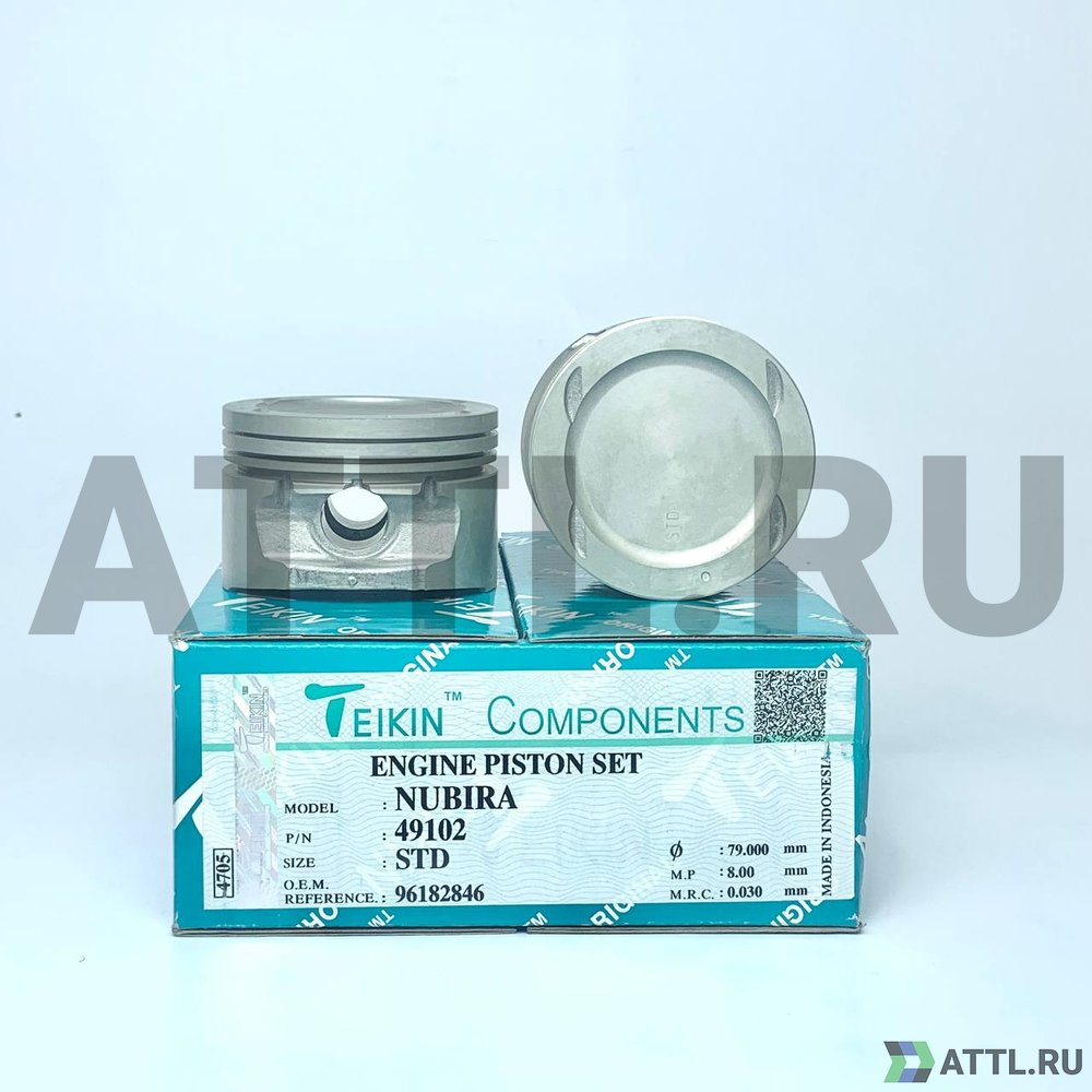TEIKIN 49102 std Комплект поршней NUBIRA