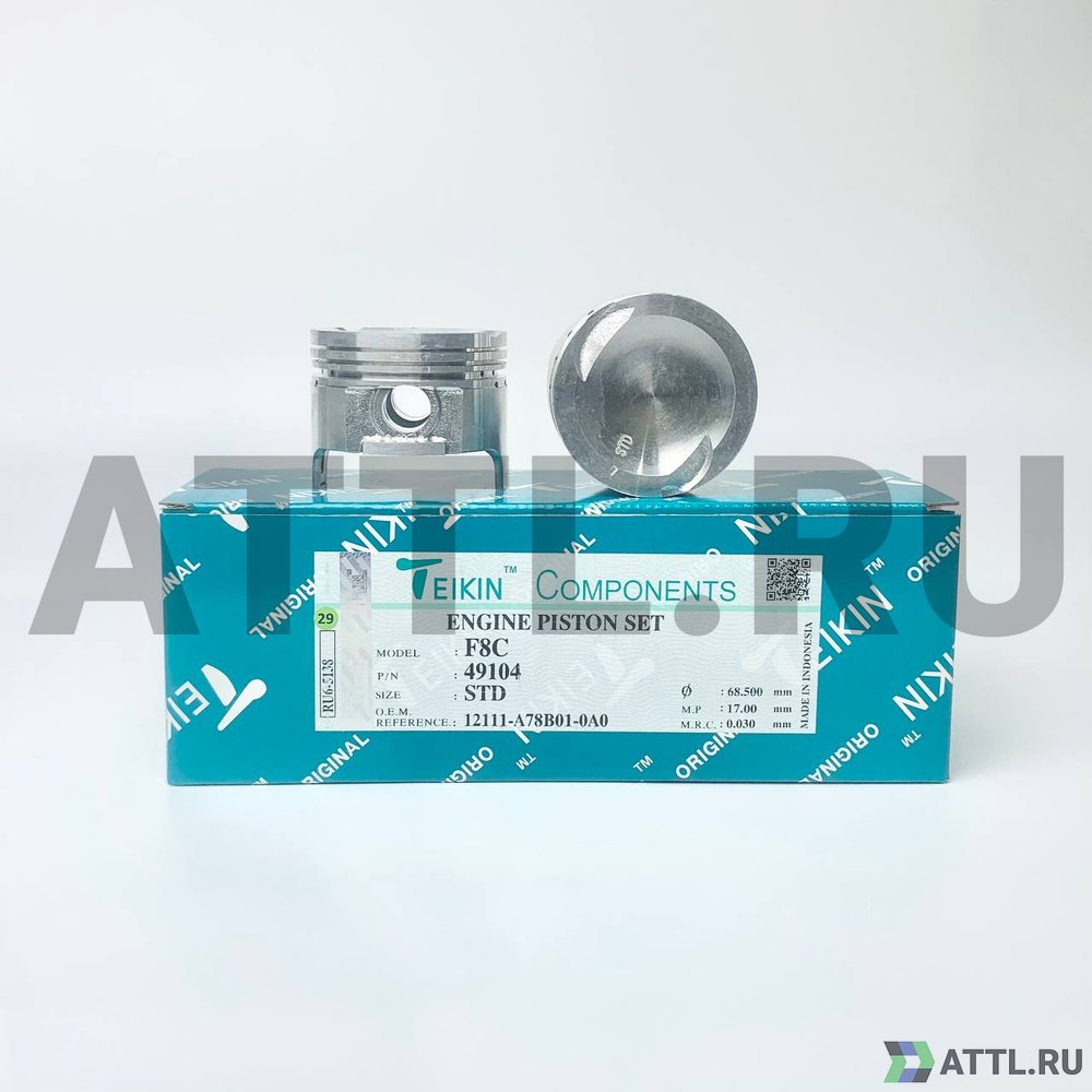 TEIKIN 49104 std Комплект поршней F8C d68,5 STD 1,2-1,5-2,8
