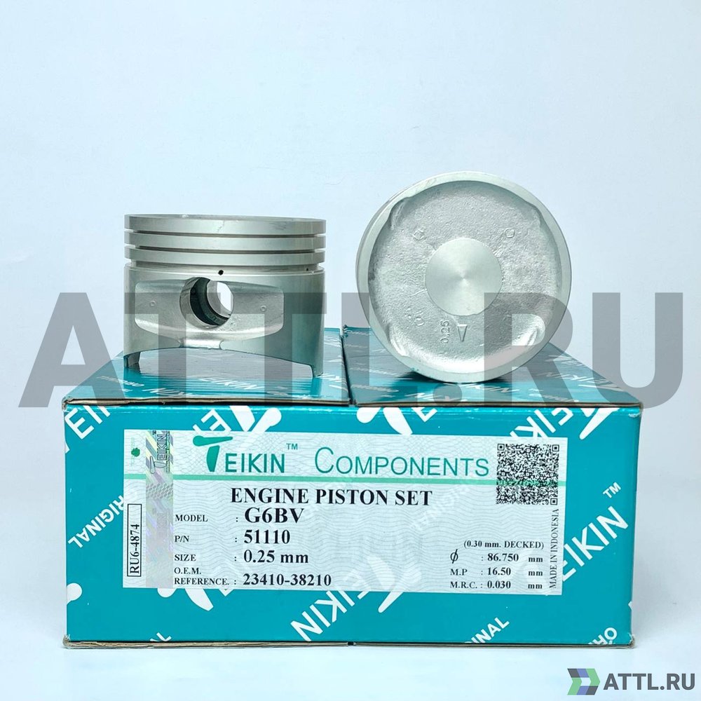 TEIKIN 51110 025 Комплект поршней G6BV
