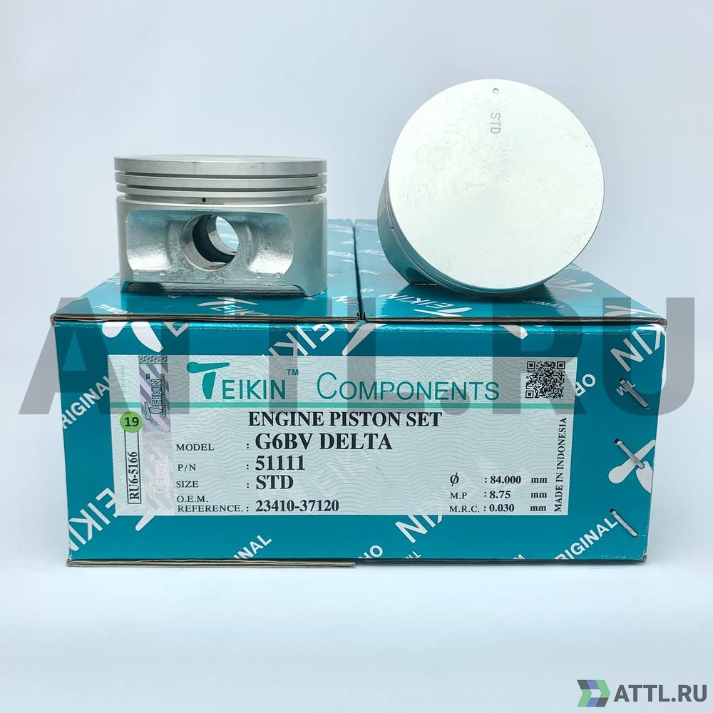 TEIKIN 51111 std Комплект поршней G6BV DELTA d84 STD 1,2-1,2-2,5
