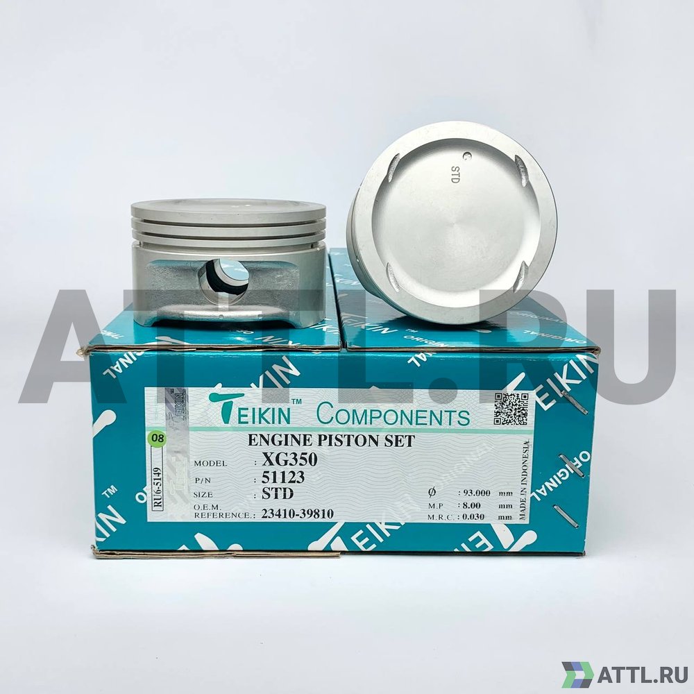 TEIKIN 51123 std Комплект поршней G6CU